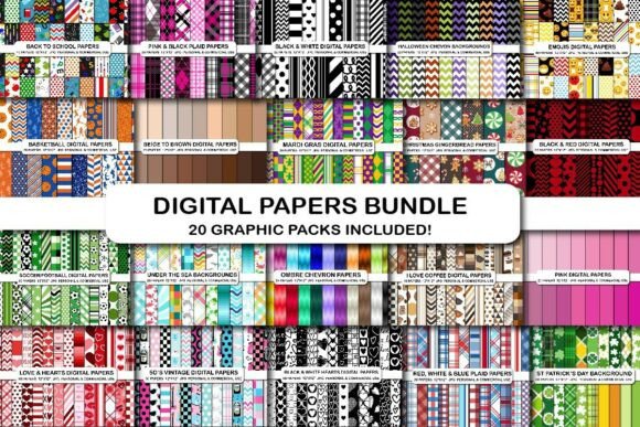 Download Digital Printable Backgrounds Bundle - Digital printable Collection
